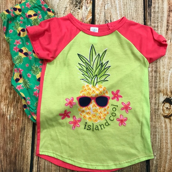 The Children's Place Other - Childrens Place Girls Pajama Set 2 Piece Size Med